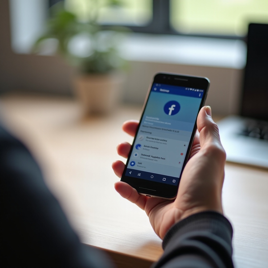 удалить приложение Facebook с Android