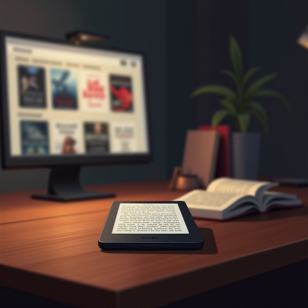 как перенести книги на Kindle