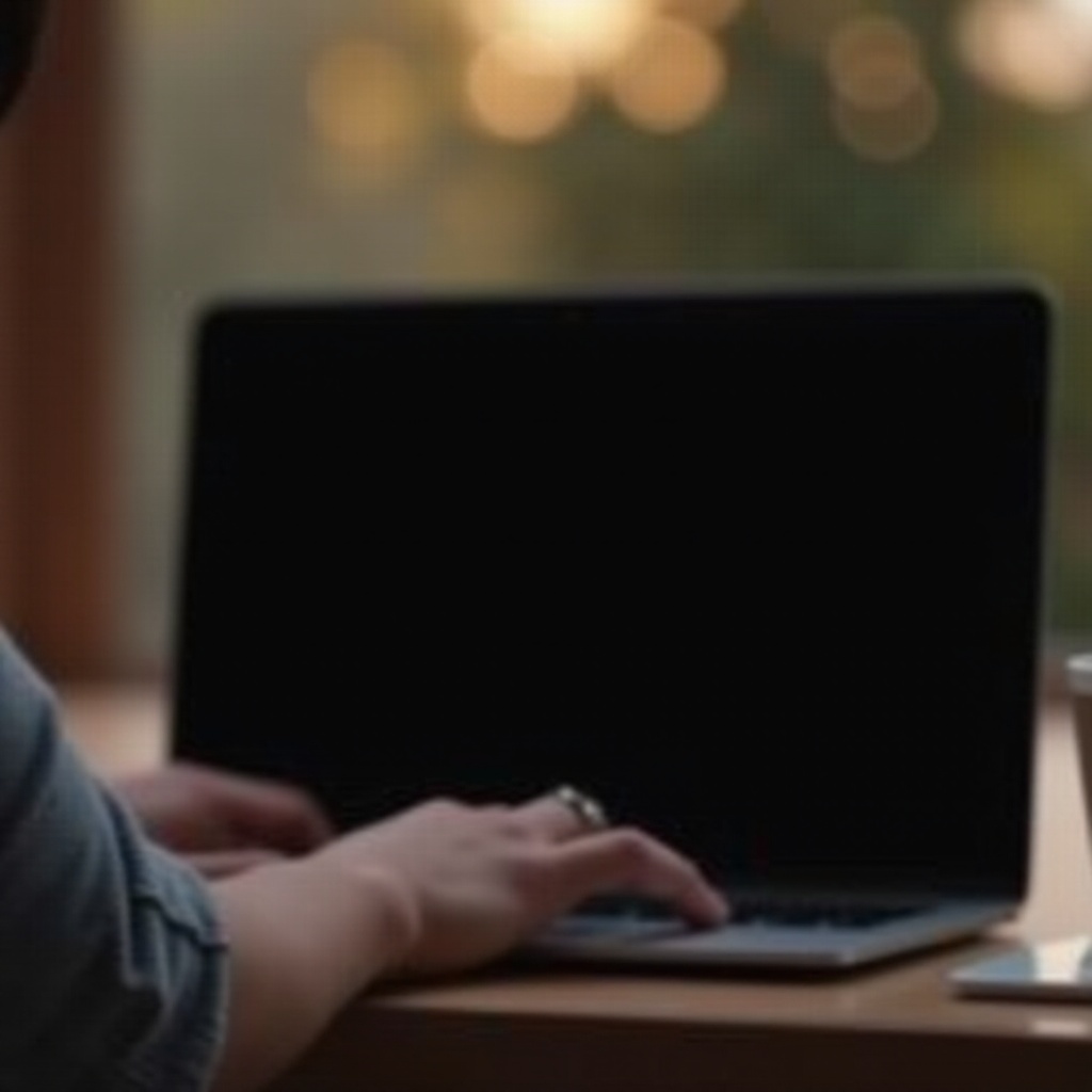 macbook air crni ekran sa kursorom