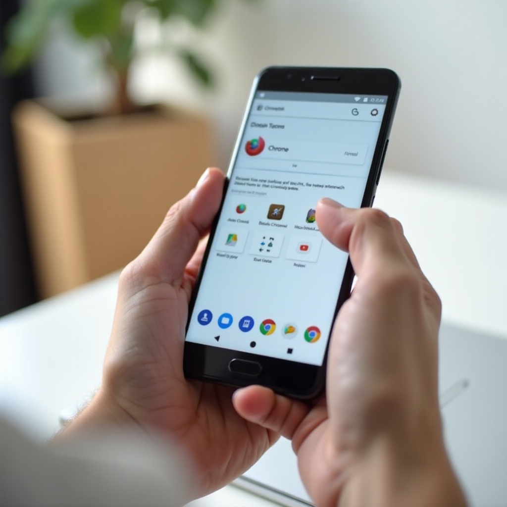 как удалить Chrome с Android