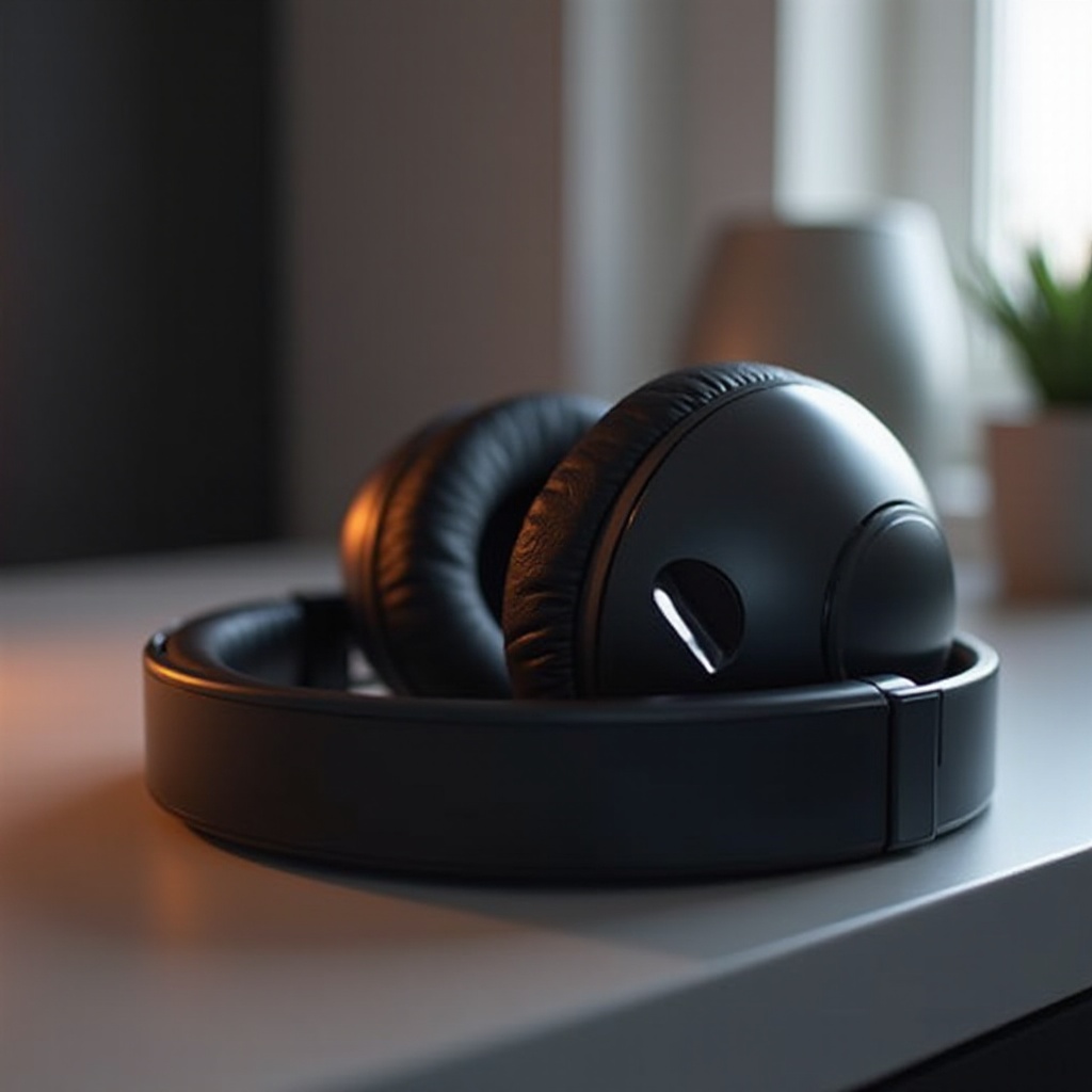 słuchawki z redukcją szumów, które przepuszczają głosy