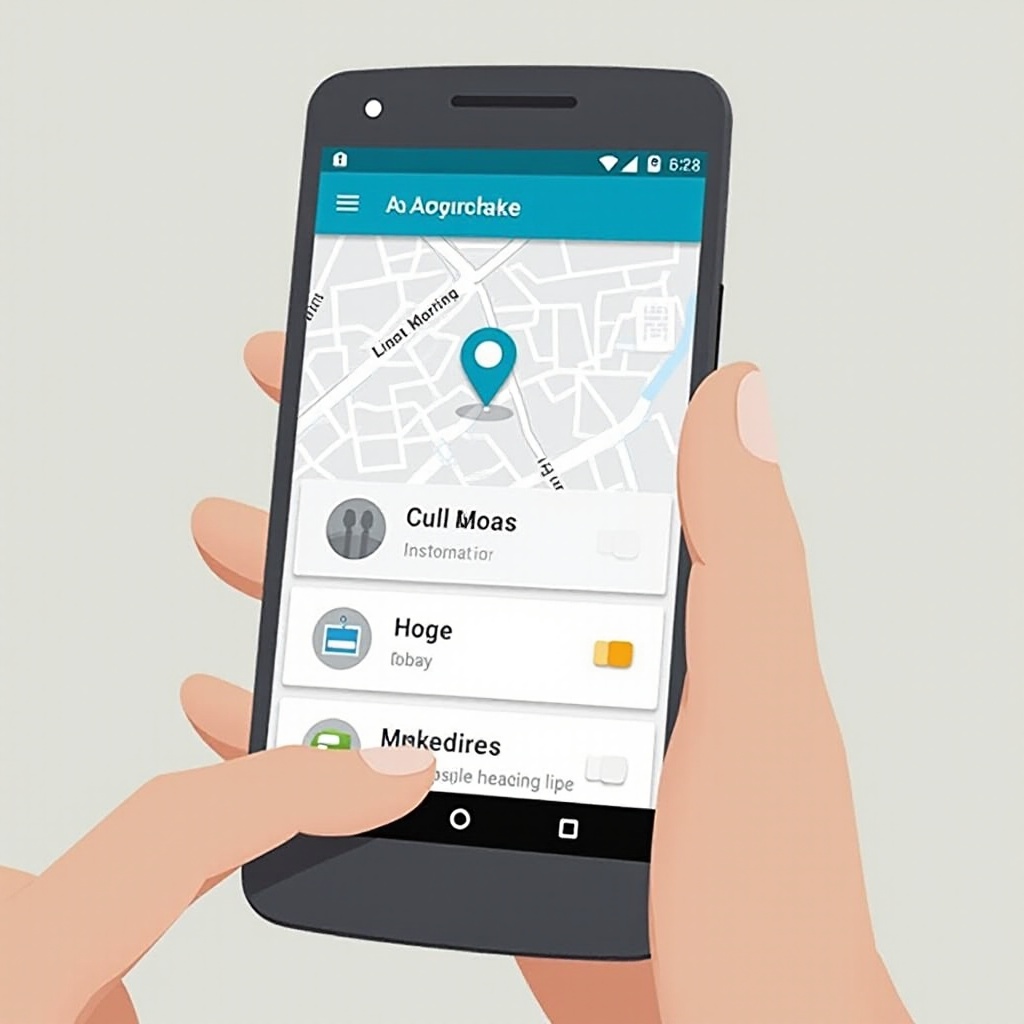 како подесити дељење локације на Андроиду