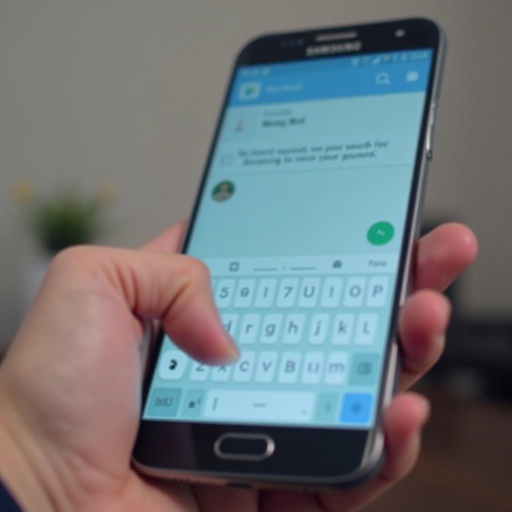 как изменить звук клавиатуры на Samsung