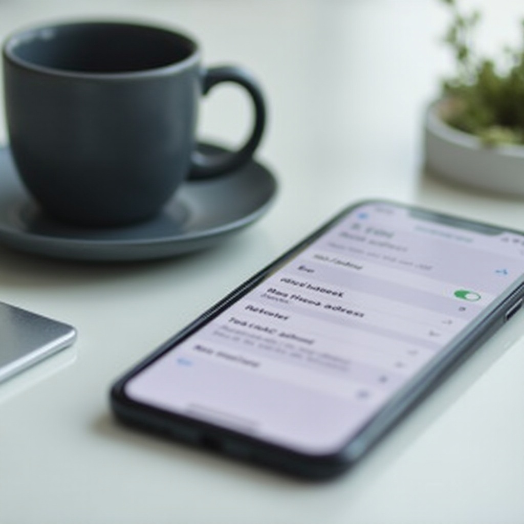 сбросить MAC адрес iPhone