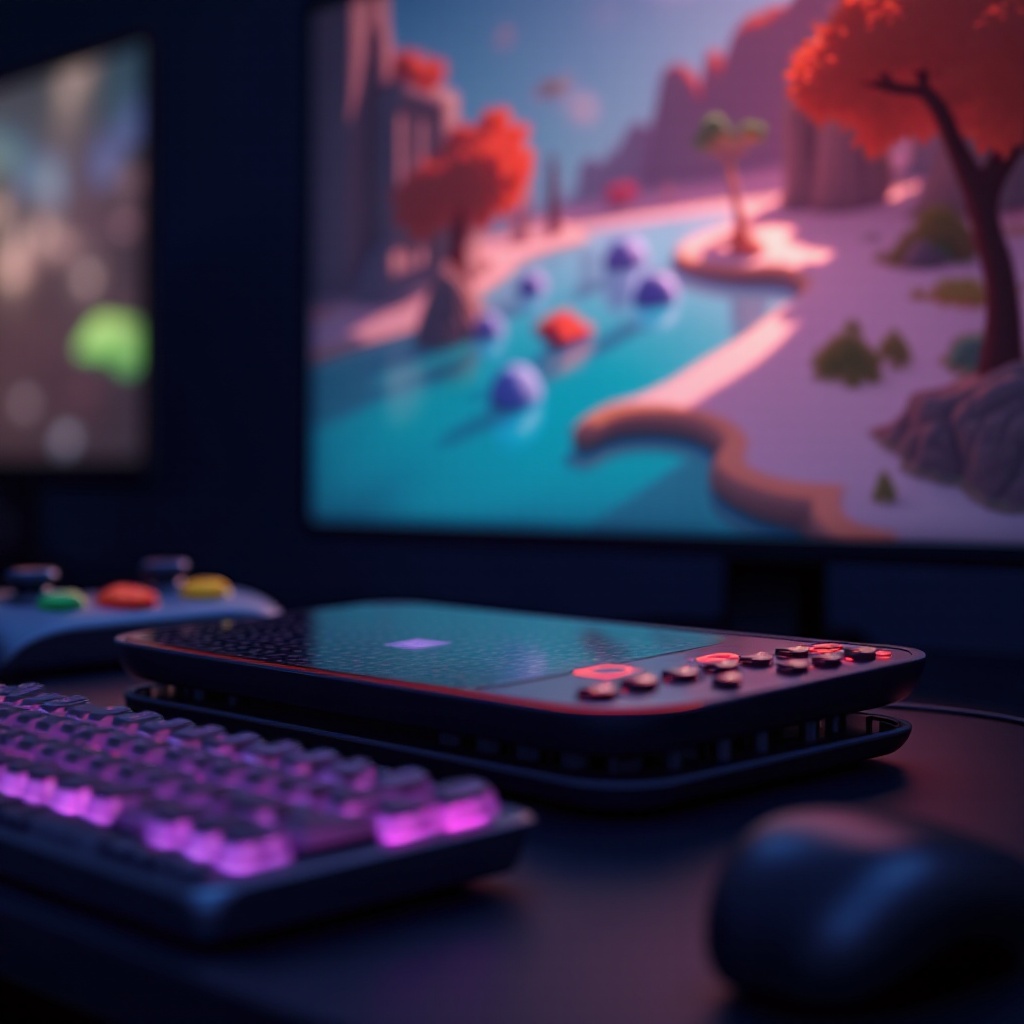 bezztrátové škálování na Steam Deck