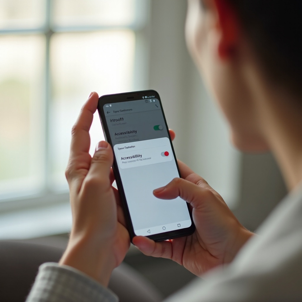 android isključi režim pristupačnosti