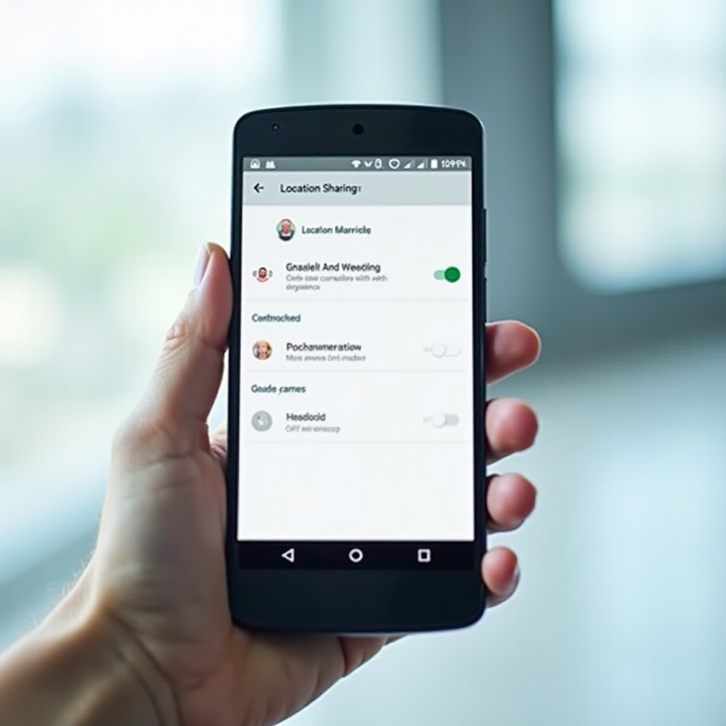 jak skonfigurować udostępnianie lokalizacji na Androidzie