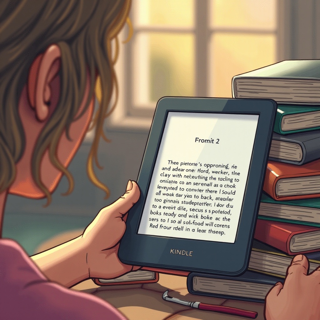 jak přenést knihy na Kindle