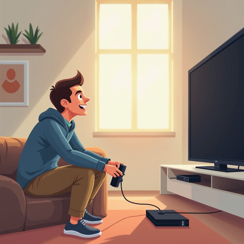 jak připojit PS4 k televizi
