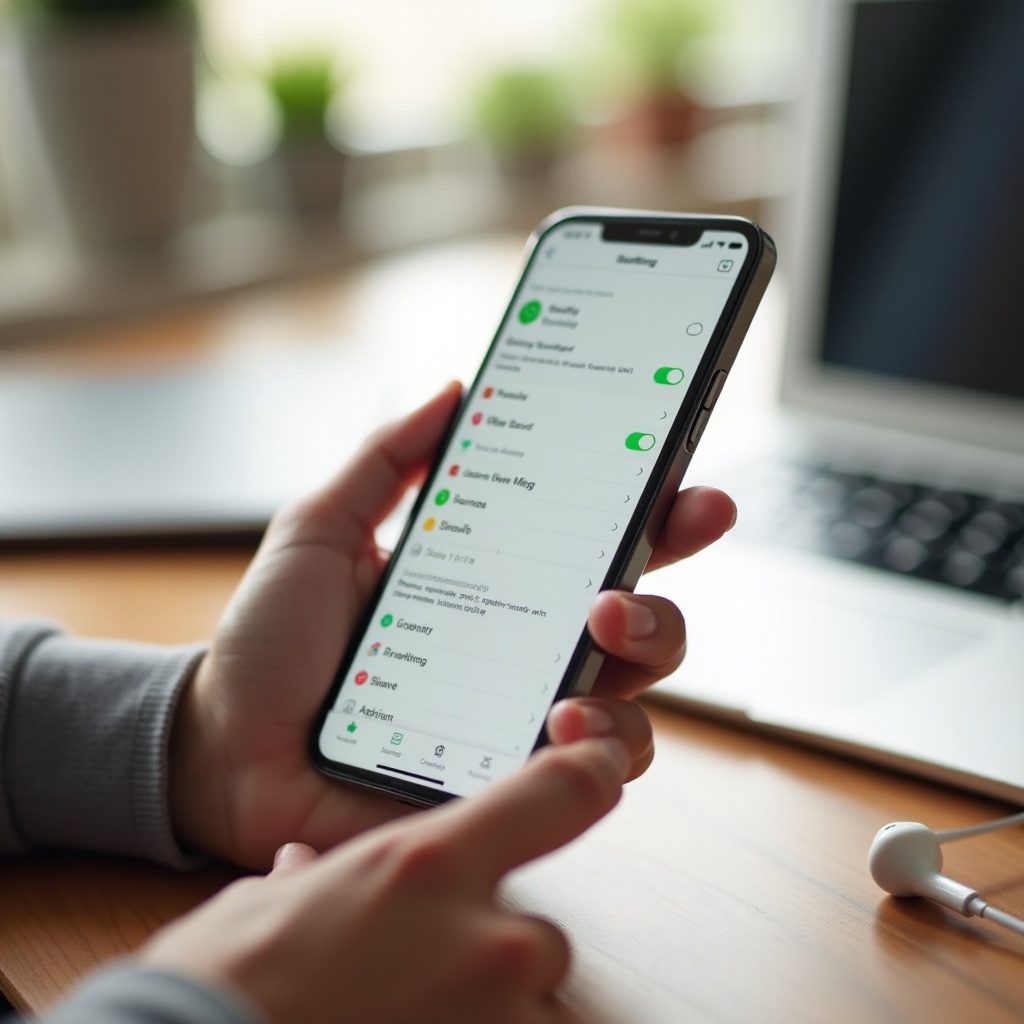 spotify очистить кэш iphone